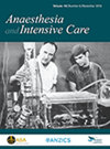ANAESTHESIA AND INTENSIVE CARE封面